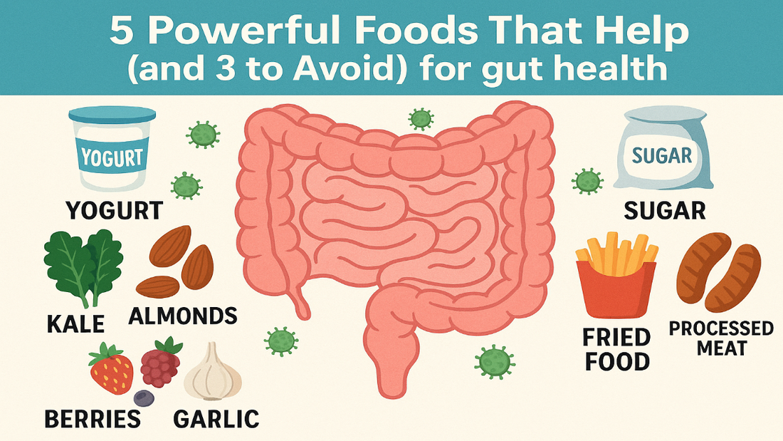 Heal Your Gut with Food: 5 Powerful Foods That Help (and 3 to Avoid)