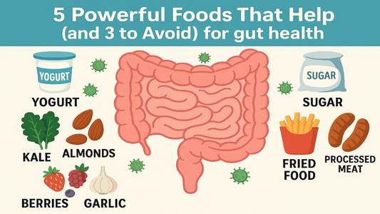 Heal Your Gut with Food: 5 Powerful Foods That Help (and 3 to Avoid)
