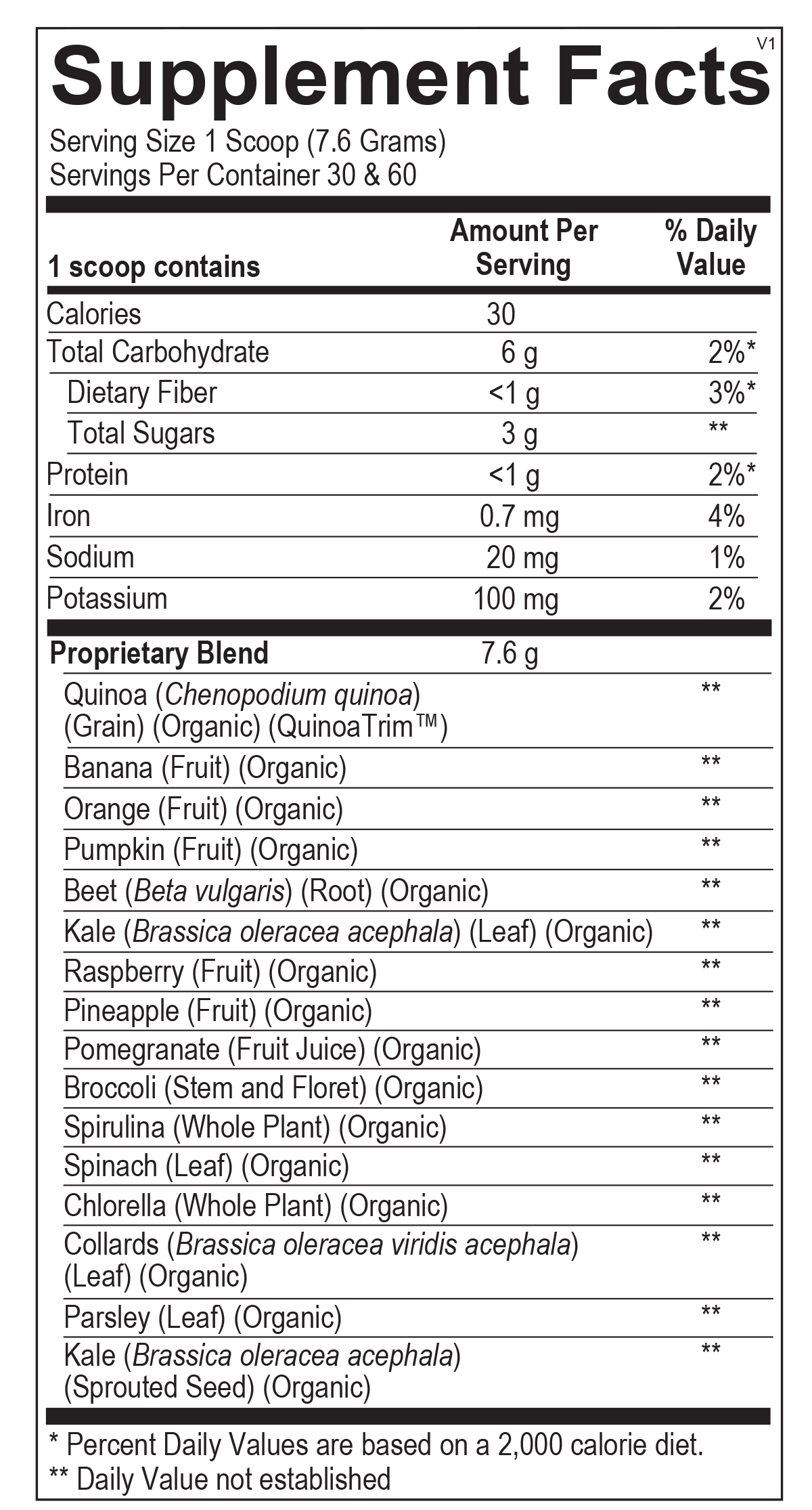Daily Greens Powder